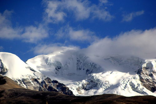 西藏的雪山