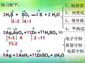 氧化还原反应方程式的普通配平方法