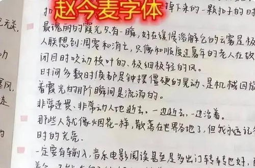 罗云熙字体 走红,字迹工整颇有古代韵味,完美诠释字如其人