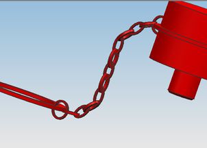 UG 怎么画铁链,如图所示,高手看一下 本人新手 