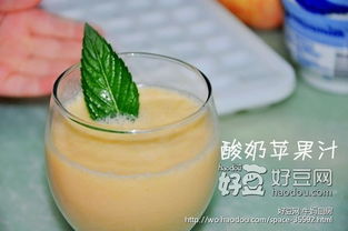 酸奶苹果汁的功效，摩羯座酸奶果汁(酸奶苹果汁可以减肥吗)