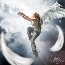平面设计培训 Photoshop绘制圣城天使坠落场景教程 7