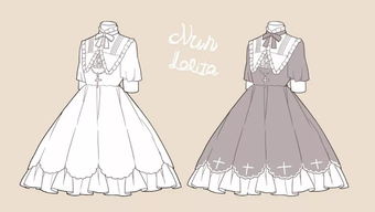 轻微课 洛丽塔洋装裙子素材分享,超美的服饰 