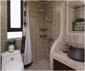 老式卫生间改造淋浴区 现在流行这样的设计 