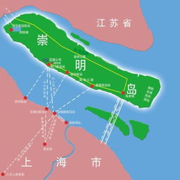 崇明岛位于长江出海口的哪 