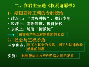 人教版选修2第2单元第1课英国议会与王权矛盾的激化 共16张PPT 