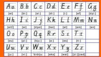 26个英文字母图片 