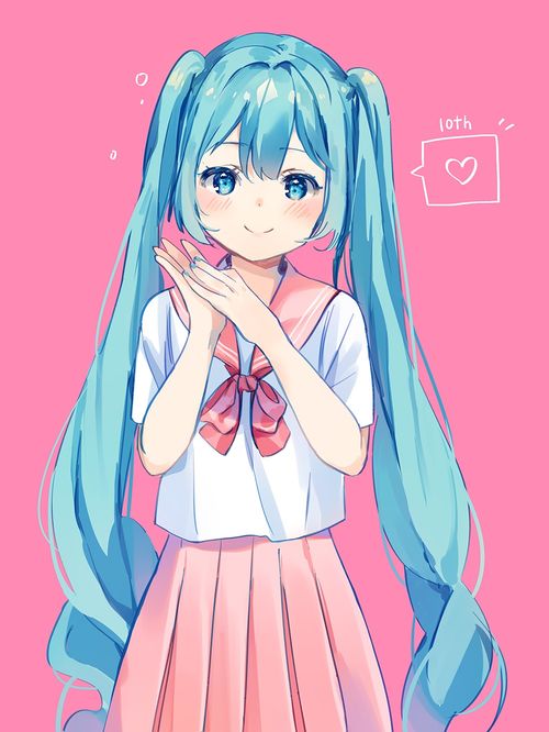 JK校服初音未来壁纸 第20集