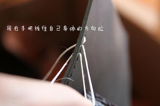 鼻子大大大大侠的相册 双面波浪缝线法 非绕线 