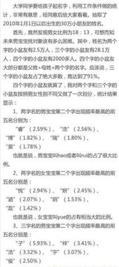 重名率最高的50个名字公布,你知道有哪些么,说不定其中就有你