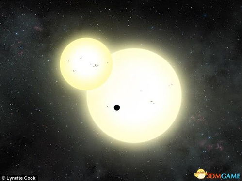 惊人发现 340光年外 这颗行星天空中有三颗太阳