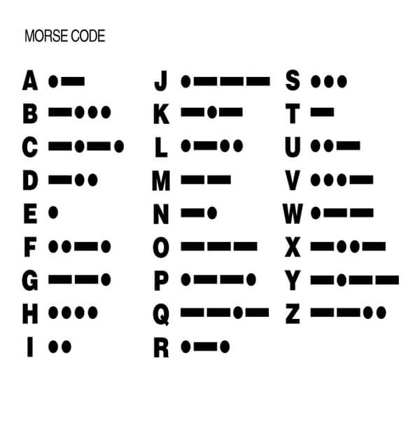 摩斯密码记忆图