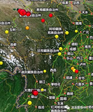 汶川地震的发生是由哪两个板块导致的？