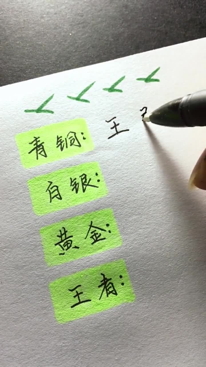 自己设计的不同风格的签名,好好看 