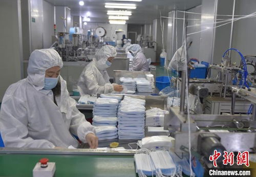 江西防护产品产量逐步上升 口罩日产量达212.7万只