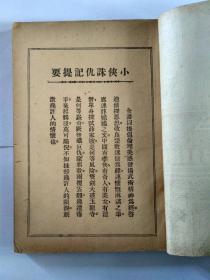 小侠诛仇记 上下册,全,罕见之整套书 ,上海新文化书社印行 民国时期长篇武侠写情小说,绣像绘图,通俗小说 海上 何一峰著 