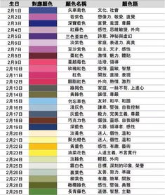 想知道自己生日是哪种颜色吗 日本网友疯传的 诞生色大辞典 等你来pick