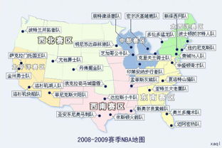 NBA各队在美国的分布图(勇士队分图) 第1张