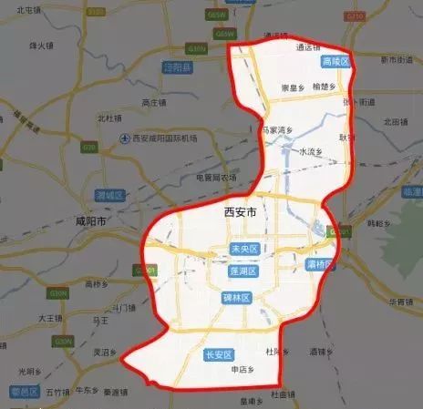 西安限行一周,空气变好没 你盼望的各区限行区域图来了