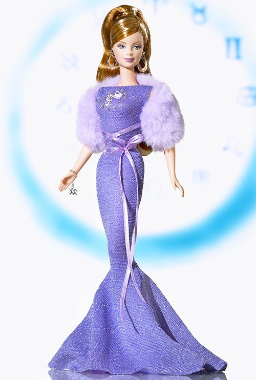 芭比娃娃 2004限量版 Aquarius BarbieR Dol 堆糖,美好生活研究所 