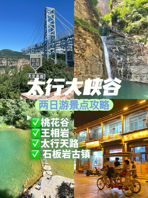 河南省内游 太行大峡谷景点旅游攻略 