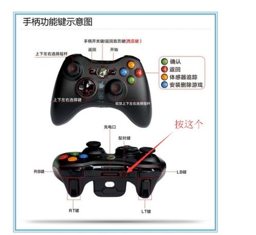 xbox360无线手柄始终配对不上 