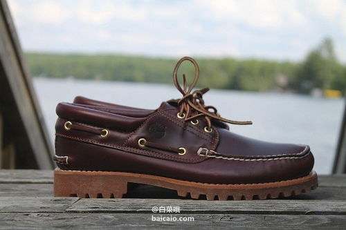 Timberland 添柏岚 女士经典3眼手工船鞋 3折 34.5到手 320