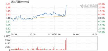 鸿达兴业复牌后走势