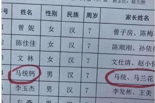 马 姓学生名字太奇葩,老师点名时偷着乐,看到家长名字后爆笑