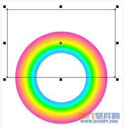 巧用coreldraw绘制漂亮的彩虹