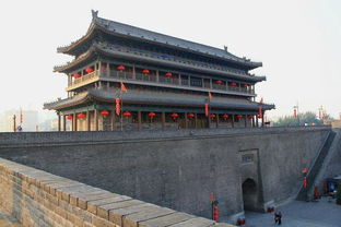 西安城墙 几经战火摧残历经数百年而不毁的古迹