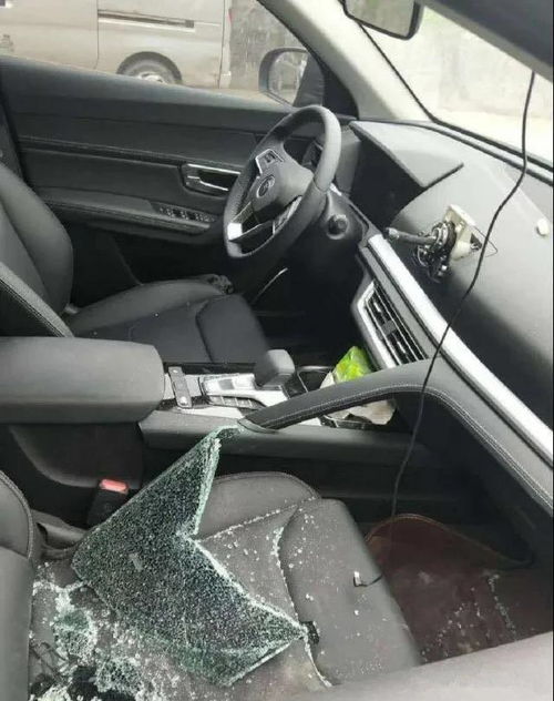 比亚迪宋Pro被砸车窗,车主 最担心的事终于发生了