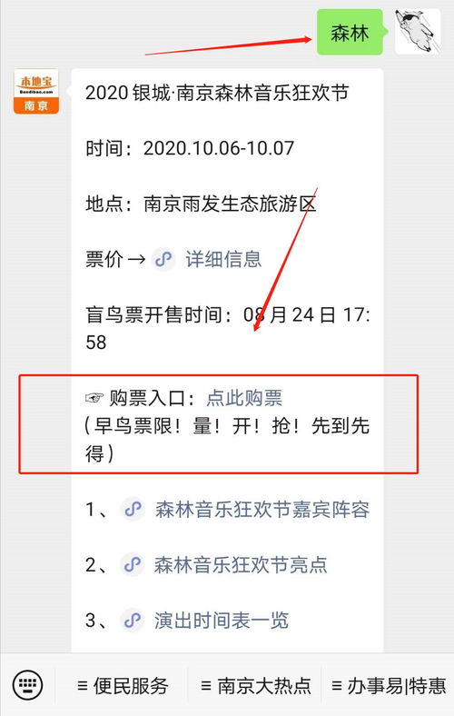 2020南京森林音乐节盲鸟票和早鸟票什么意思