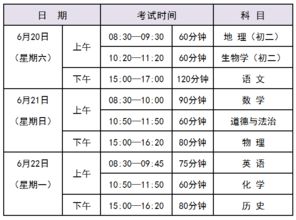 东莞2020年中考时间安排定了 部分考试时间 顺序有变化