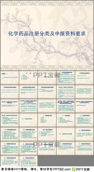 化学药品注册分类及申报资料要求ppt模板下载