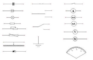 我的一维修电工,谁给我发一套电路图的符号,不是英文字母 