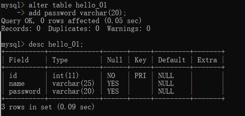 MYSQL课程设计 图书管理系统 基础知识之表的的创建与删除