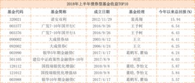 公募基金2018上半年业绩排名出炉 来看前十都有谁 