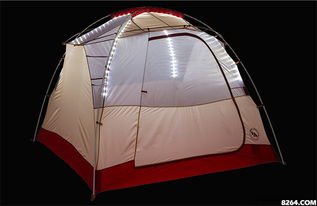 自带Led灯光Big Agnes 比格尼斯推出mtnGLO系列帐篷