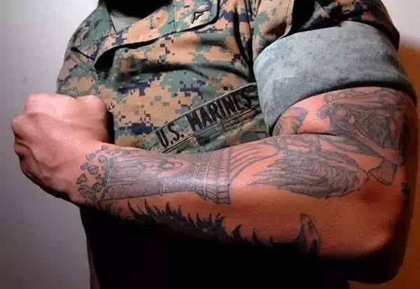 中国的军队不允许有纹身,为什么国外军队却没有纹身限制 