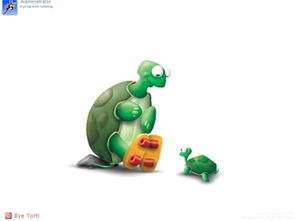 3D可爱 乌龟登陆 界面 带修改工具 免费绿色 