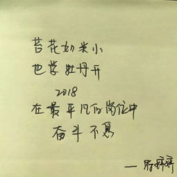 新年上班第一天,总有一句话想对自己说