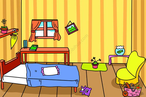 房间简笔画步骤图 可以让我们身心放松的家