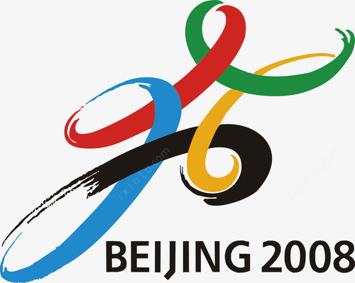 北京2008申奥logo图标 平面电商 创意素材 奥运会图标 