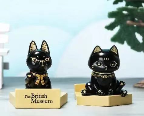进博会惊现大英博物馆最火的猫,为你揭秘它的前世今生