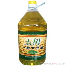 湖北名品玉树食用油玉树大豆油精炼一级大豆油5L 桶 