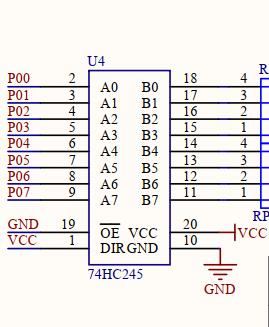 74hc573锁存器原理图 CSDN 