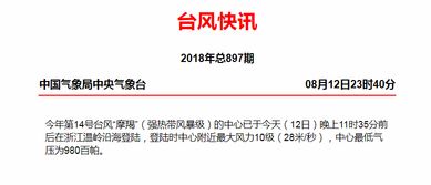 台风 摩羯 在温岭沿海登陆 丽水接下来的天气是