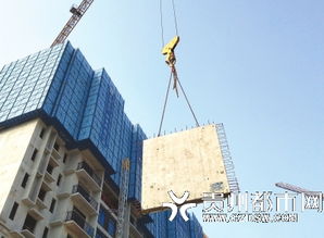 6天盖起一层楼 贵州首个装配式高层住宅明年9月完工
