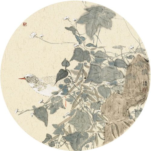 程万里的写意花鸟画,画里孕育了江南人的清雅特质